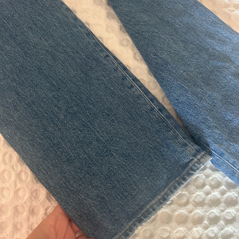 Abercrombie & Fitch Blue Straight Leg Jeans - Picture 6 of 13